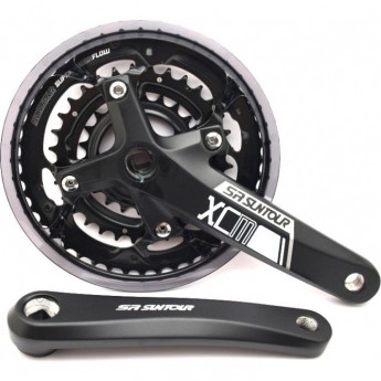 Шатуны SUNTOUR CW18-XCM-AX-D-36-22 BB PB, 36Т/22Тзвёзды стальные, 175мм, 9 скор, чёрные Шатуны SUNTOUR CW18-XCM-AX-D-36-22 BB PB, 36Т/22Тзвёзды стальные, 175мм, 9 скор, чёрные
