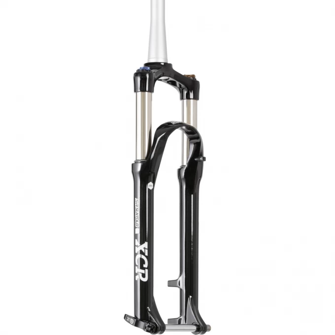 Вилка SUNTOUR SF14-XCR32-AIR RLR DS 29", черная, ход 100мм 5944 Вилка SUNTOUR SF14-XCR32-AIR RLR DS 29", черная, ход 100мм 5944