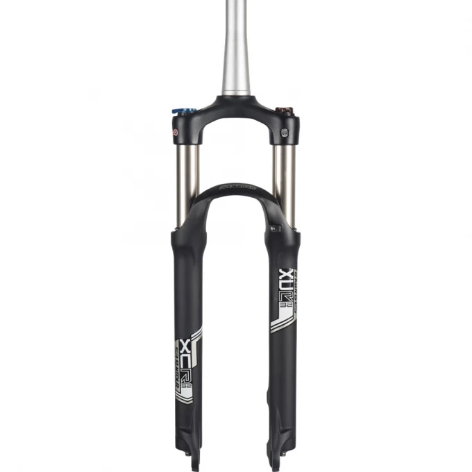 Вилка SUNTOUR SF14-XCR32-COIL LOR DS 26", матовая черная, ход 120мм 1605